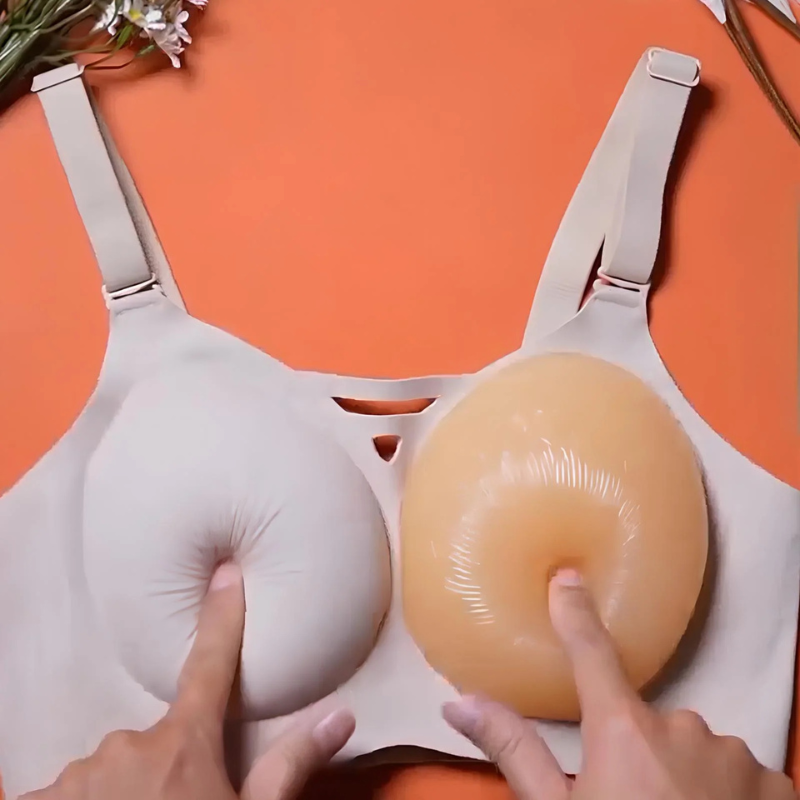Seamless Silicone Insert Bra For Women