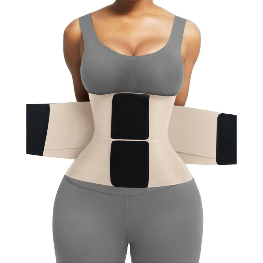 Leopard Pattern Printed Double Strap Body Shaper-Secret Slim Wear