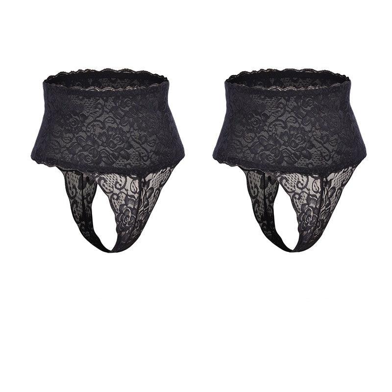High Rise Floral Lace Underwear For Women-Secret Slim Wear