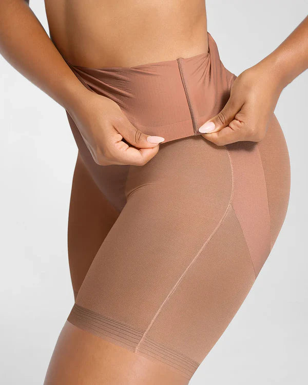 Mesh Smooth Butt Lifting Shorts-Secret Slim Wear