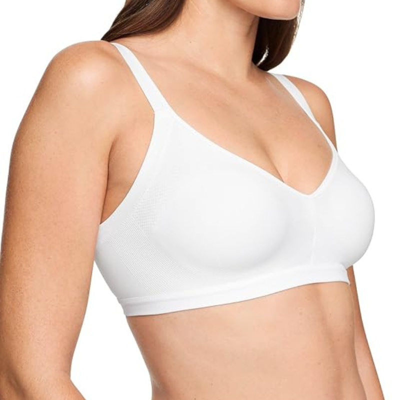 Seamless Wireless Bra With Stretch Lined Everyday Support-Secret Slim Wear