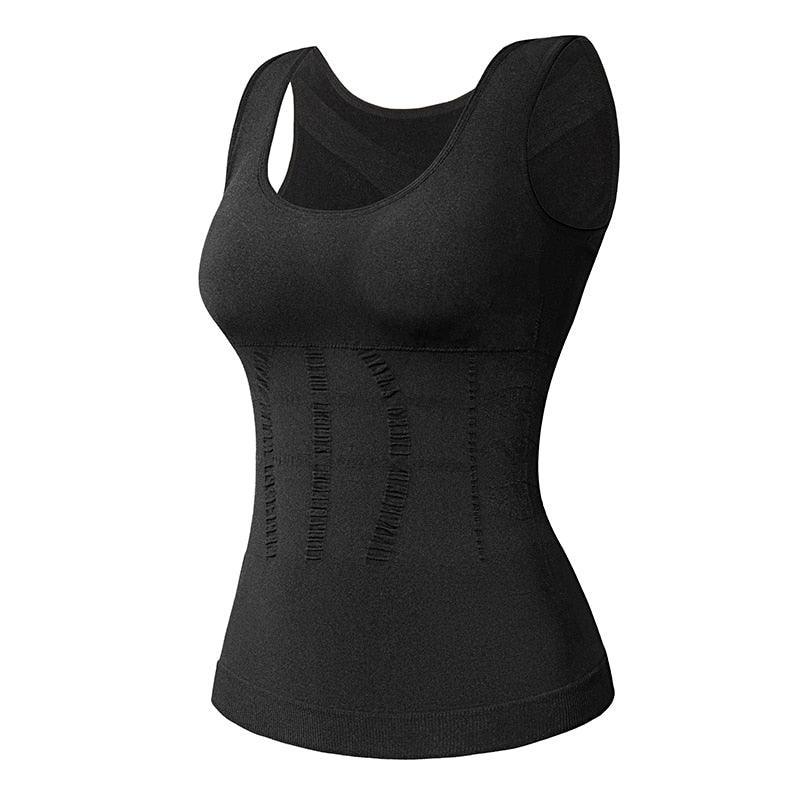 Seamless Wide Strap Camisole-Secret Slim Wear