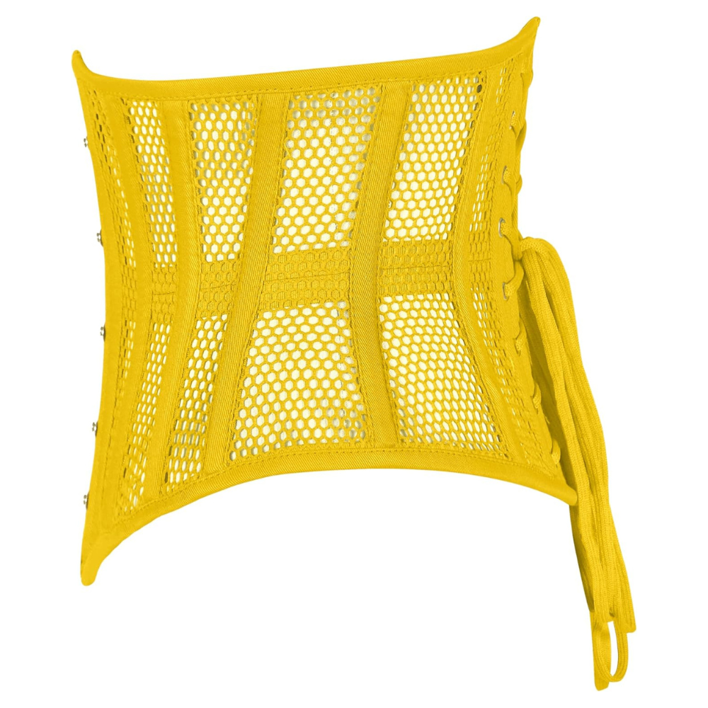 Heavy Duty Steel Boned Underbust Mesh Corset Cincher