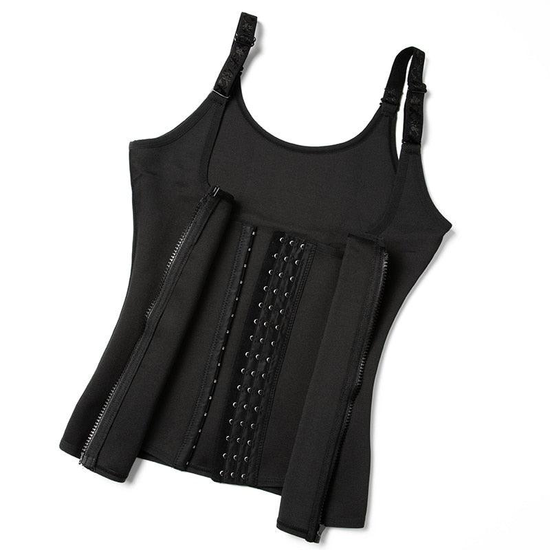 Women's Zip Lock Upper Body Corset-Secret Slim Wear