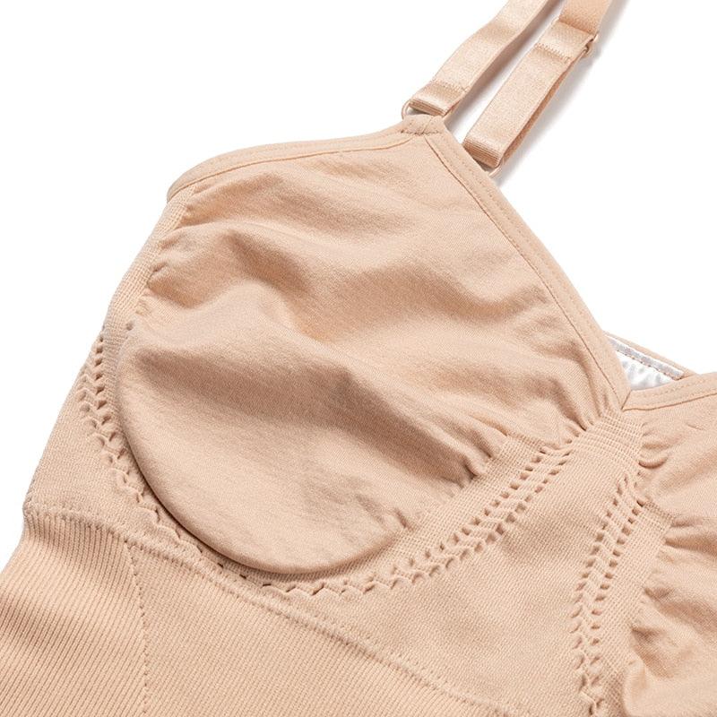 Women Full Slips Strapless Shapewear-Secret Slim Wear