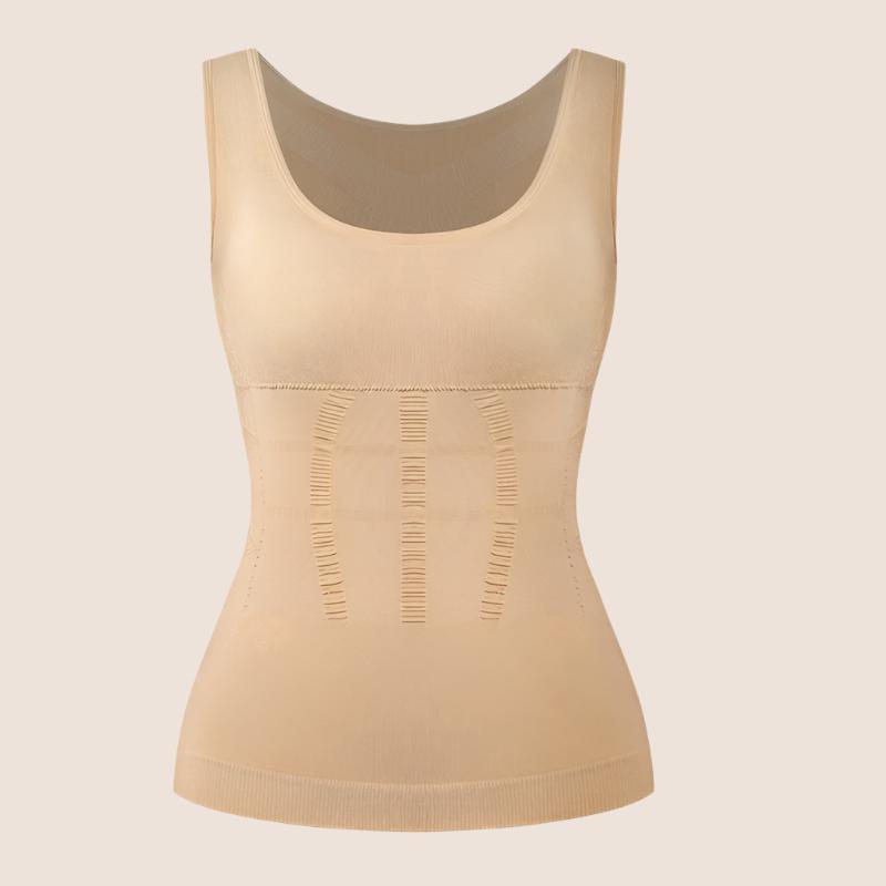 Seamless Wide Strap Camisole-Secret Slim Wear