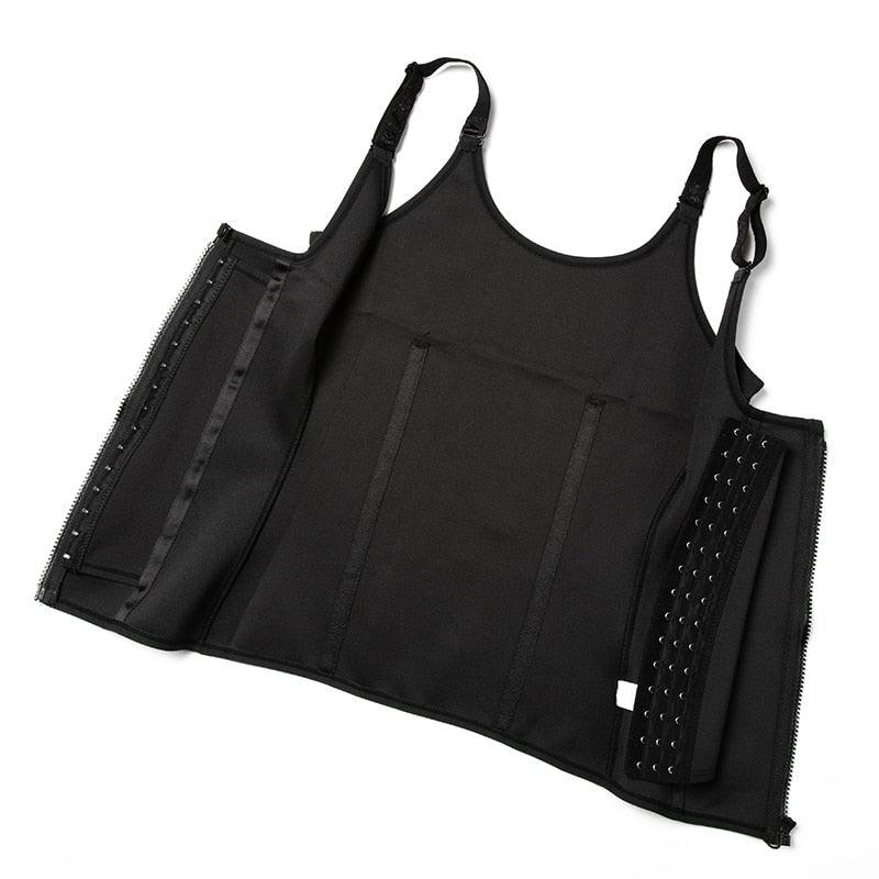 Women's Zip Lock Upper Body Corset-Secret Slim Wear
