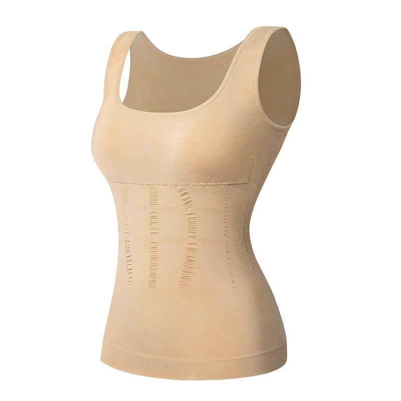 Seamless Wide Strap Camisole-Secret Slim Wear