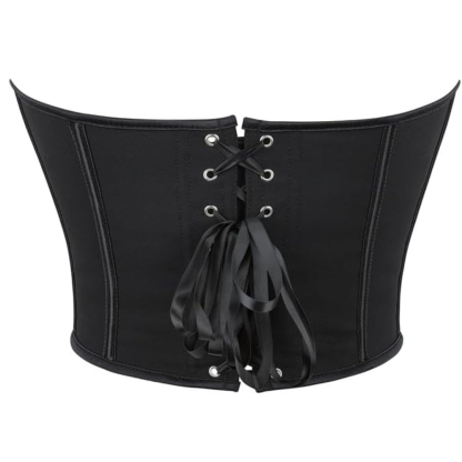 Sweetheart Neck Boned Bustier Crop Top For Women