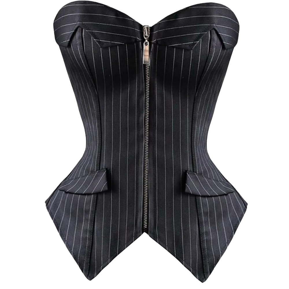 Vintage Floral Corset Bustier Top