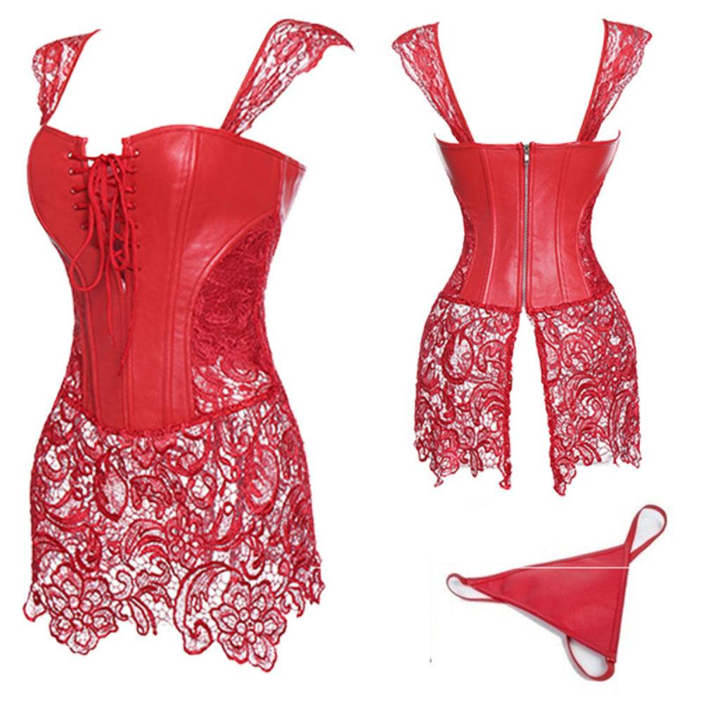 Lace Up Satin Corset – Bridal and Everyday Shapewear-Secret Slim Wear