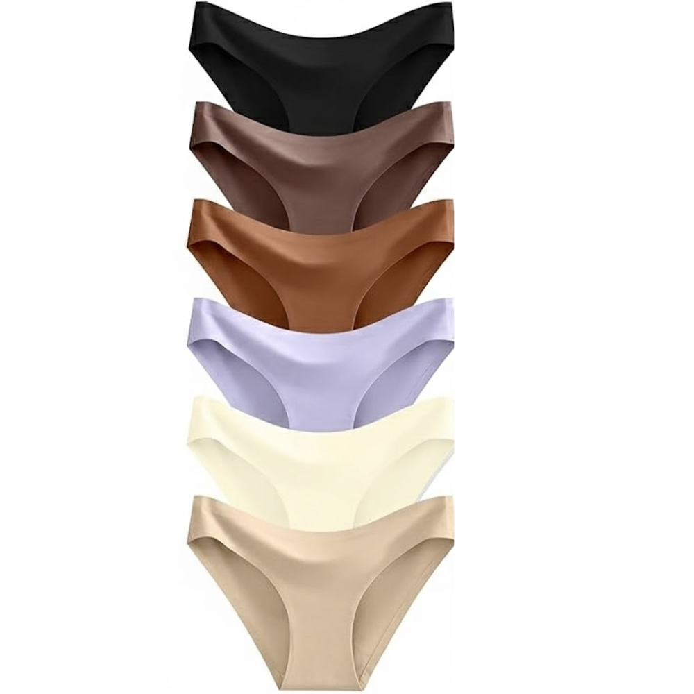 Seamless No Show Hipster Panties With Stretch Fit For Womens 