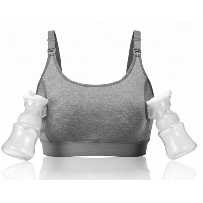 Supportive Bra for Nursing and Pumping with Easy Access