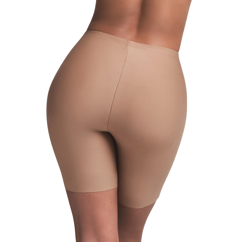 Women Butt Pad Midthigh Shorts-Secret Slim Wear