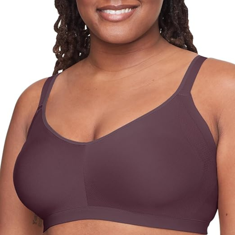 Seamless Wireless Bra With Stretch Lined Everyday Support-Secret Slim Wear