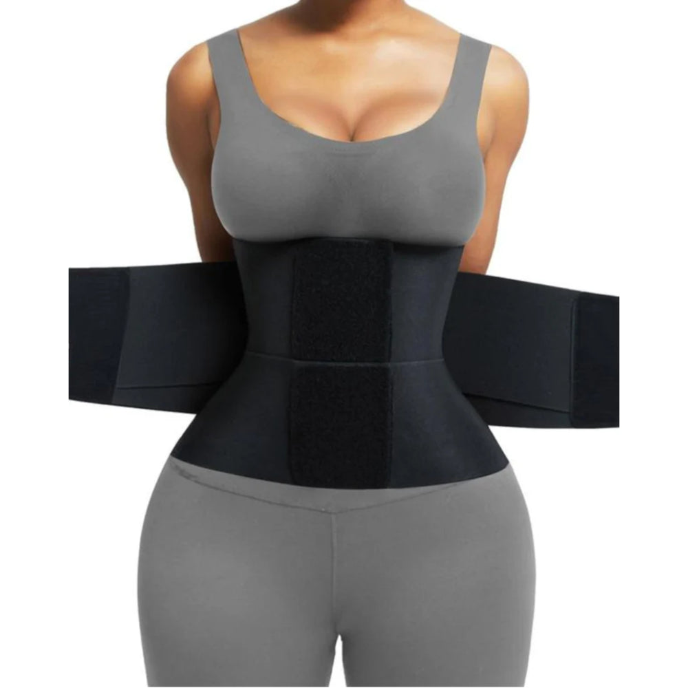 Leopard Pattern Printed Double Strap Body Shaper-Secret Slim Wear