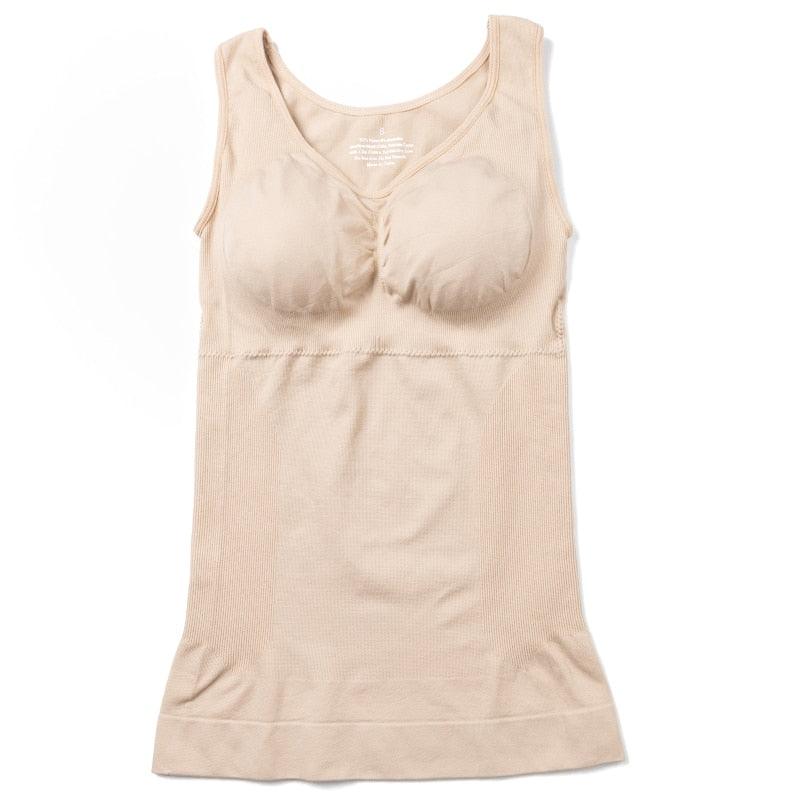 Tank Tops Shapewear For Women With Built In Bra Shelf-Secret Slim Wear