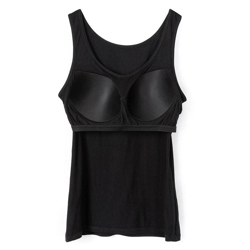 Women's Camisole Built-In Bra-Secret Slim Wear