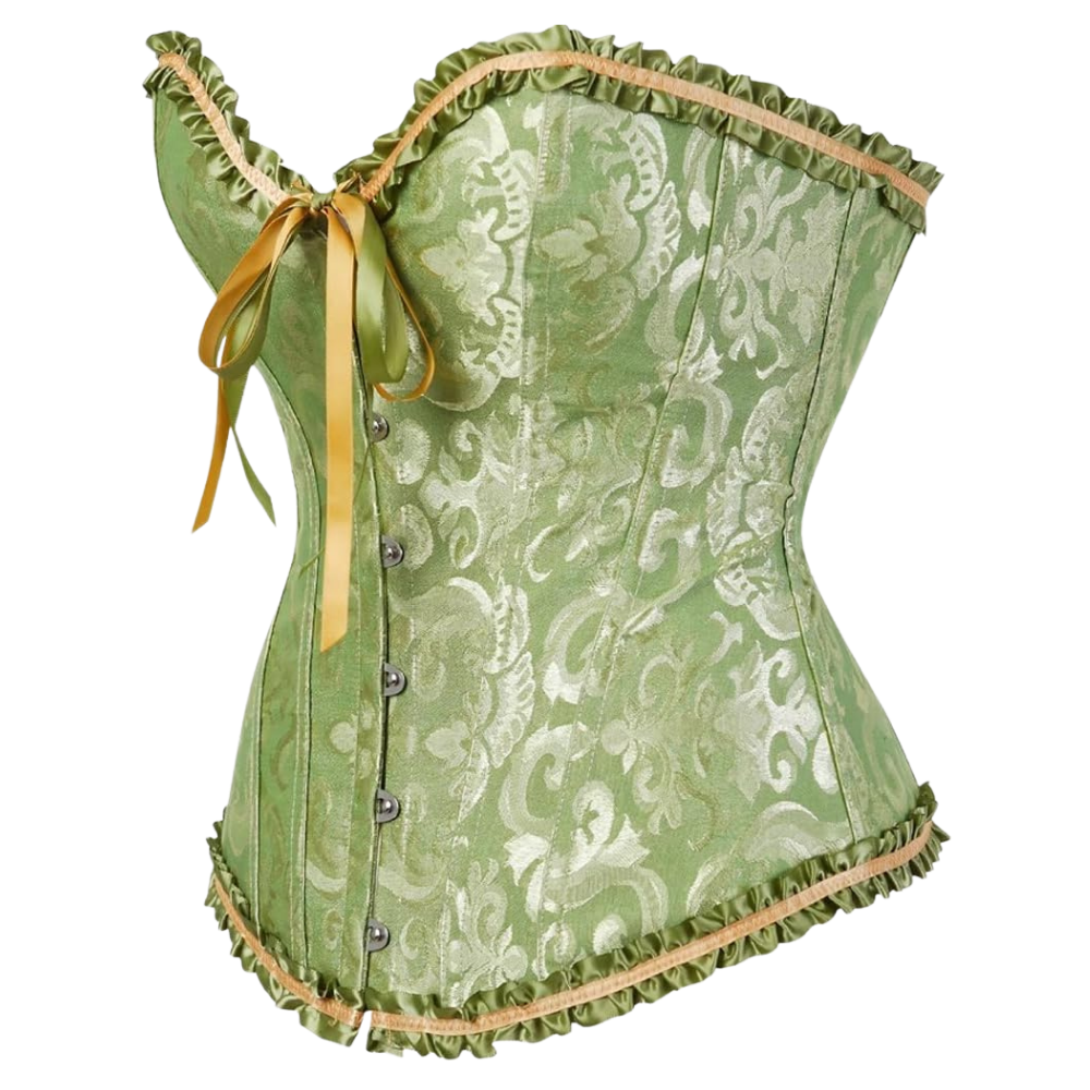 Vintage Floral Corset Bustier Top