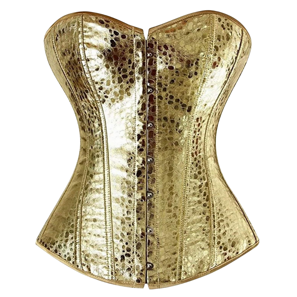 Vintage Floral Corset Bustier Top