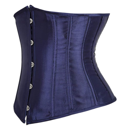 Plus Size Satin Overbust Corset Bustier Top