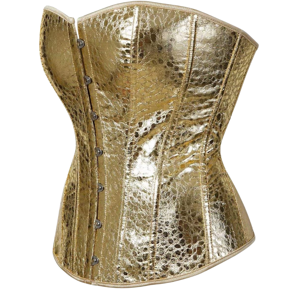 Vintage Floral Corset Bustier Top