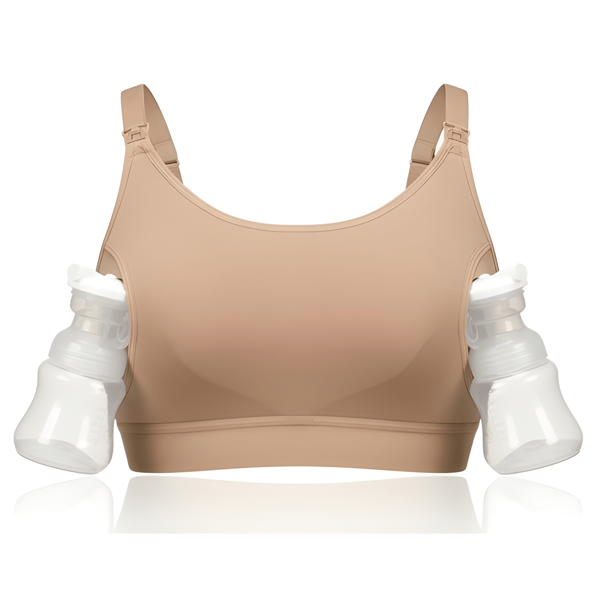 Supportive Bra for Nursing and Pumping with Easy Access