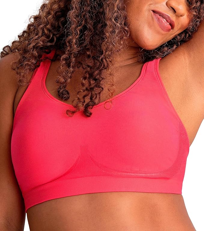 Plus Size Seamless Wireless Support Bra with Soft Adjustable Fit-Secret Slim Wear