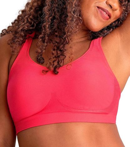 Plus Size Seamless Wireless Support Bra with Soft Adjustable Fit-Secret Slim Wear