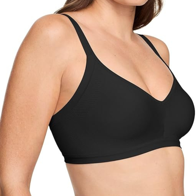 Seamless Wireless Bra With Stretch Lined Everyday Support-Secret Slim Wear