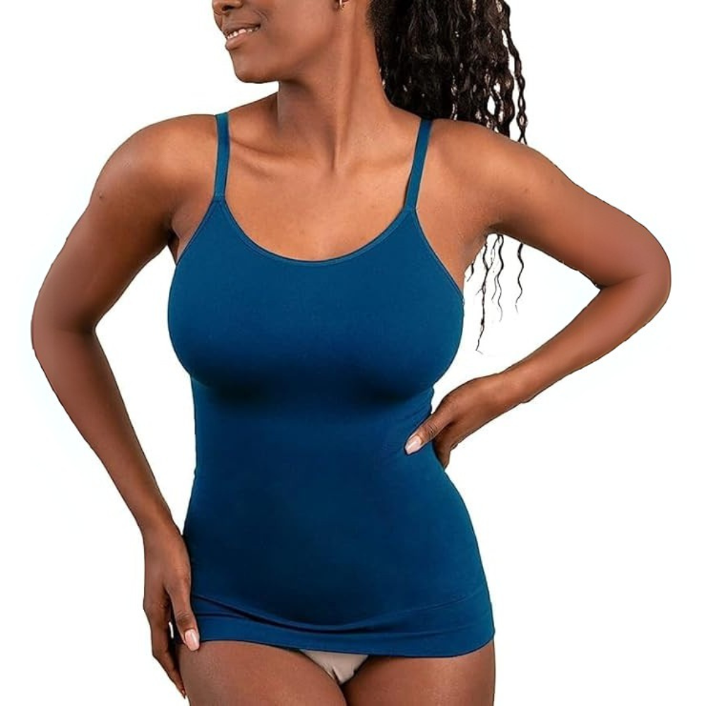 Shaping Camisole Seamless Tank with adjustable strap-Secret Slim Wear
