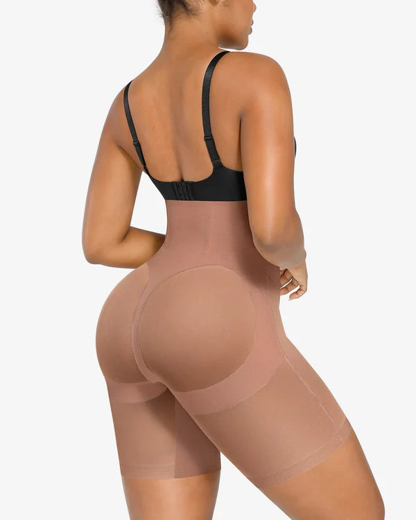 Mesh Smooth Butt Lifting Shorts-Secret Slim Wear