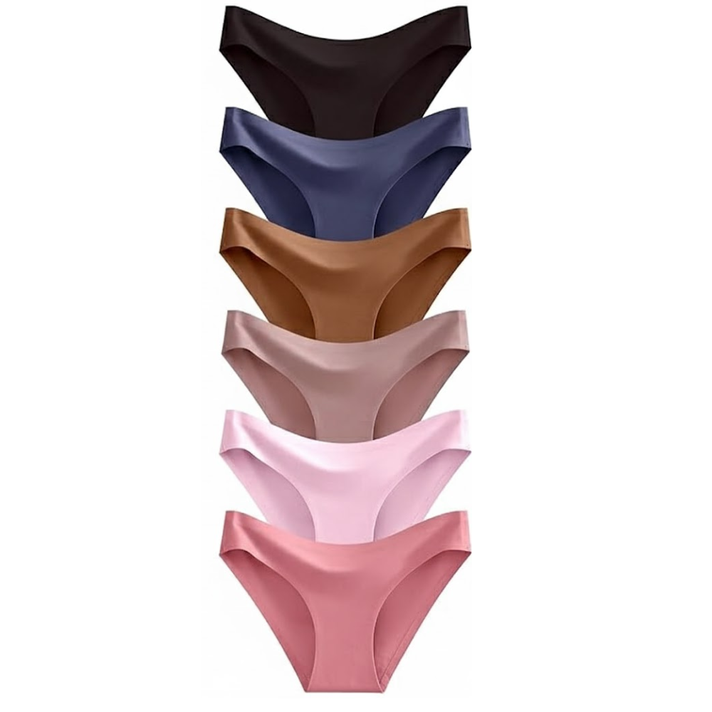 Seamless No Show Hipster Panties With Stretch Fit For Womens 