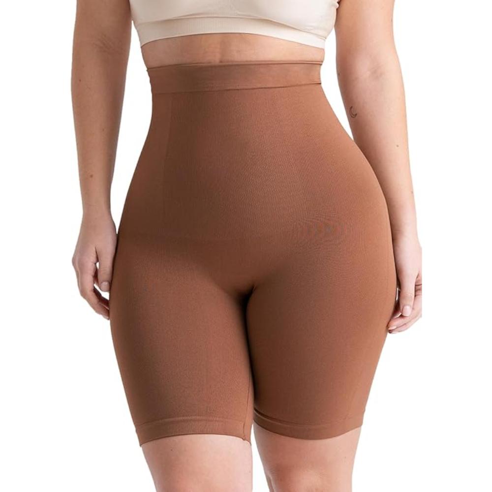 Seamless Compression Support Shorts For Streamlined Silhouette-Secret Slim Wear