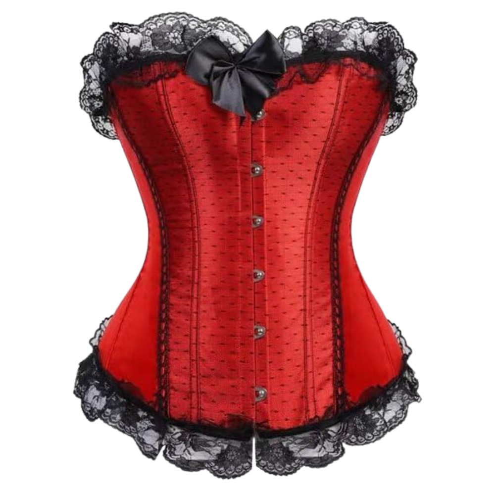 Vintage Floral Corset Bustier Top