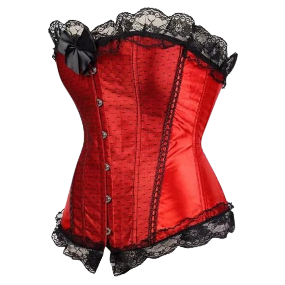 Vintage Floral Corset Bustier Top