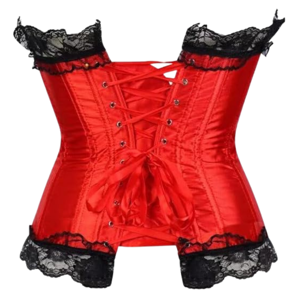 Vintage Floral Corset Bustier Top