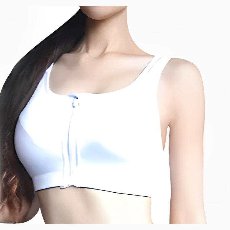 Secret Zipper Sports Bra – Secure Fit for Workouts-Secret Slim Wear
