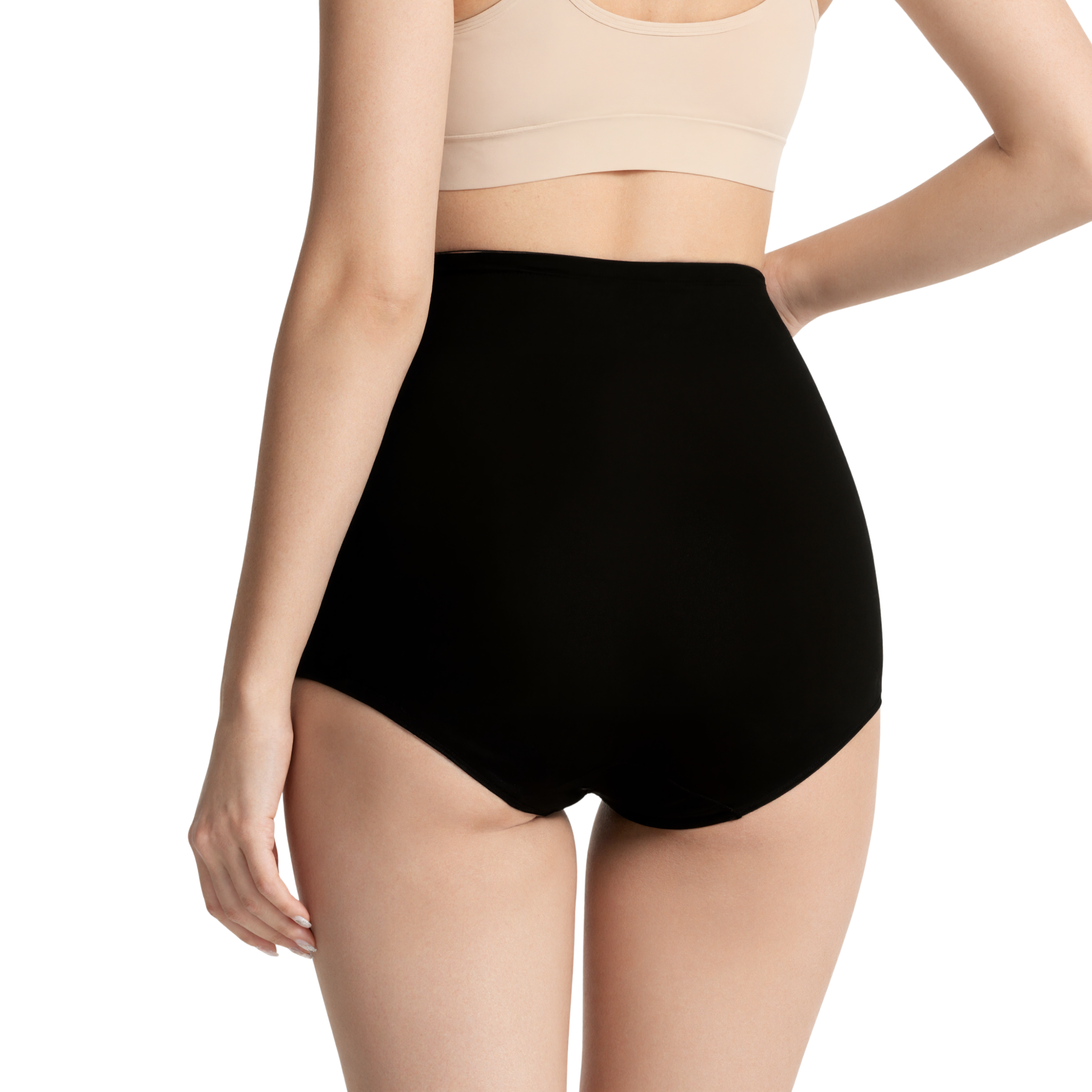 High Waist Compression Shaper Briefs