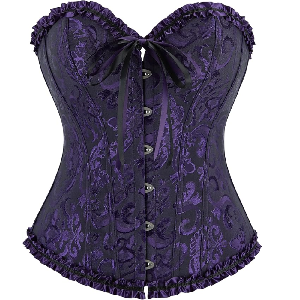 Fashion Lace Up Overbust Corset Top for Women