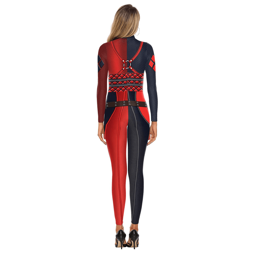 Halloween Skeleton Jumpsuit Bodysuit - Comfortable and Stylish-Secret Slim Wear