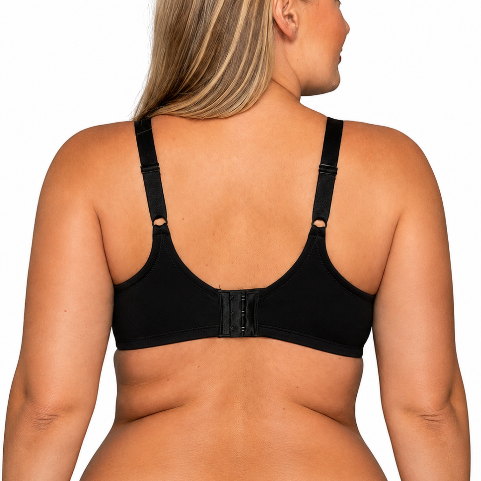 Full Figure Smoothing Bra With 4 Way Stretch And Lined Cups