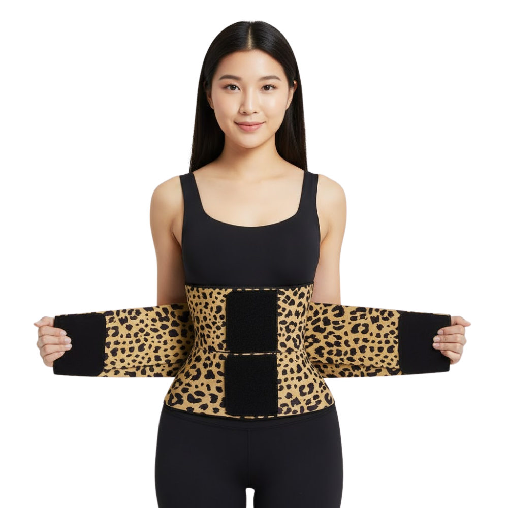 Adjustable Compression Trainer Belt with Triple Wrap for Daily Workouts