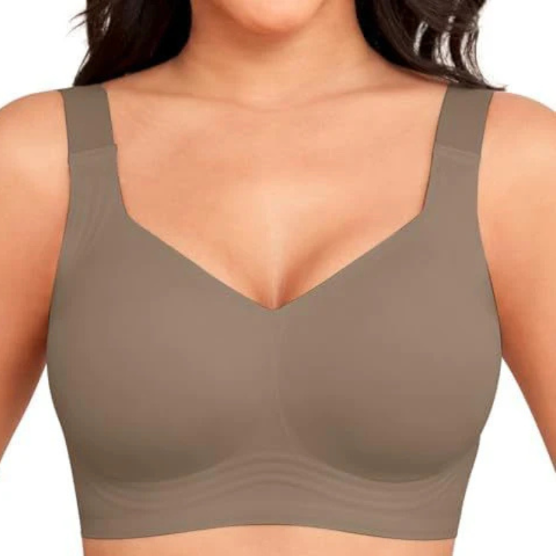 Seamless And Wireless Full Coverage Push Up Bra For Women