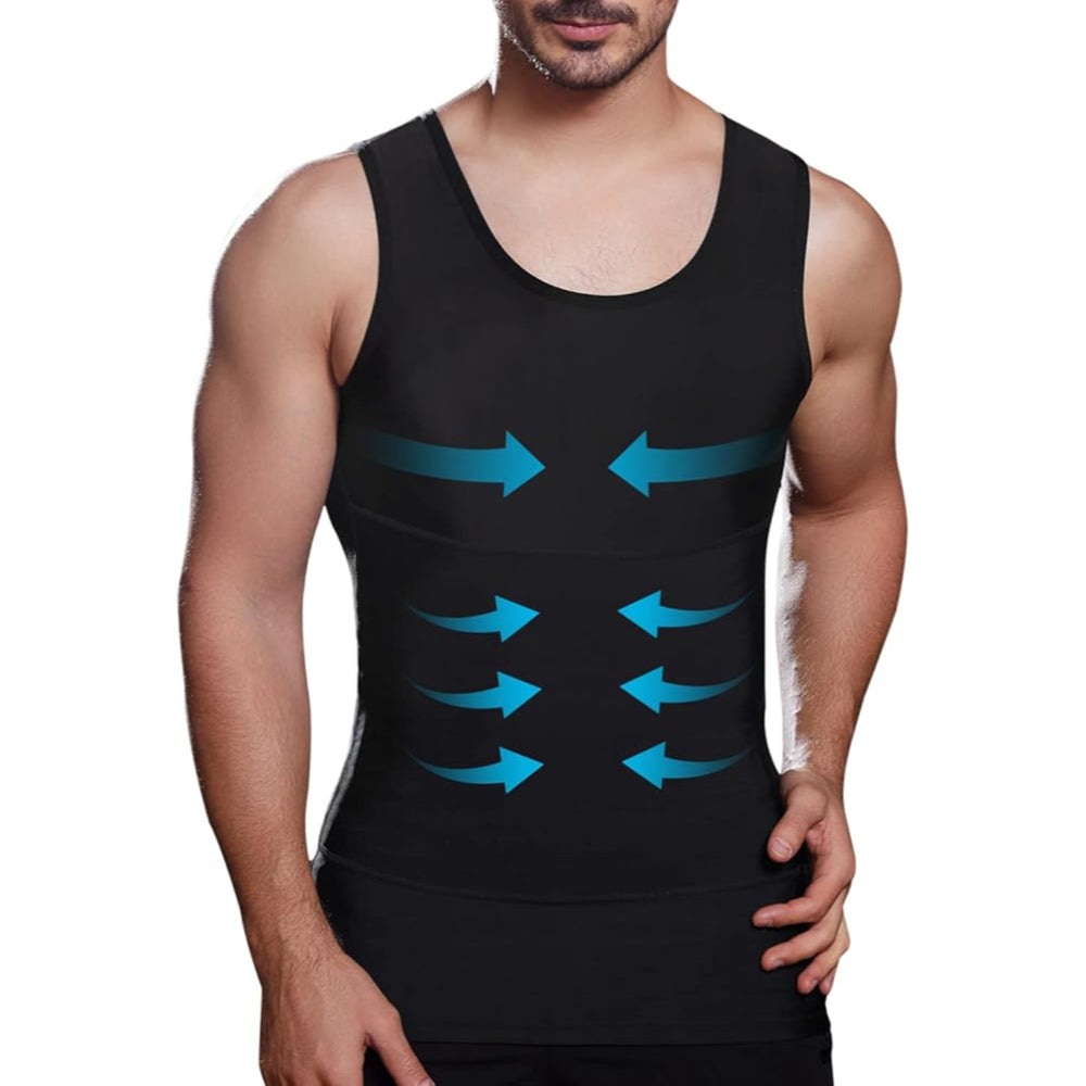 Compression Tummy Control Tank-Secret Slim Wear