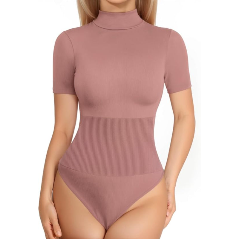Seamless Ribbed Shapewear For Tummy Control-Secret Slim Wear