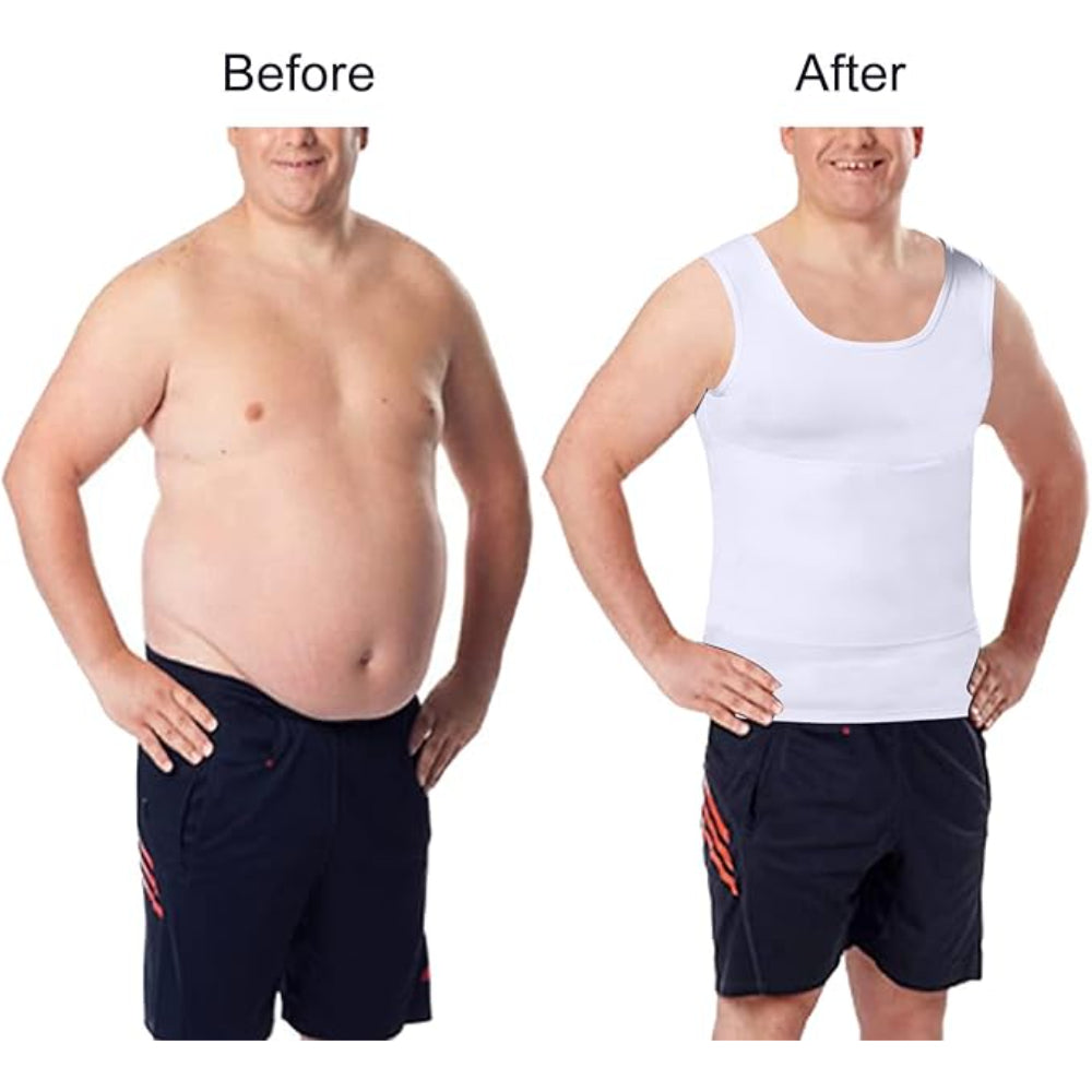 Compression Tummy Control Tank-Secret Slim Wear