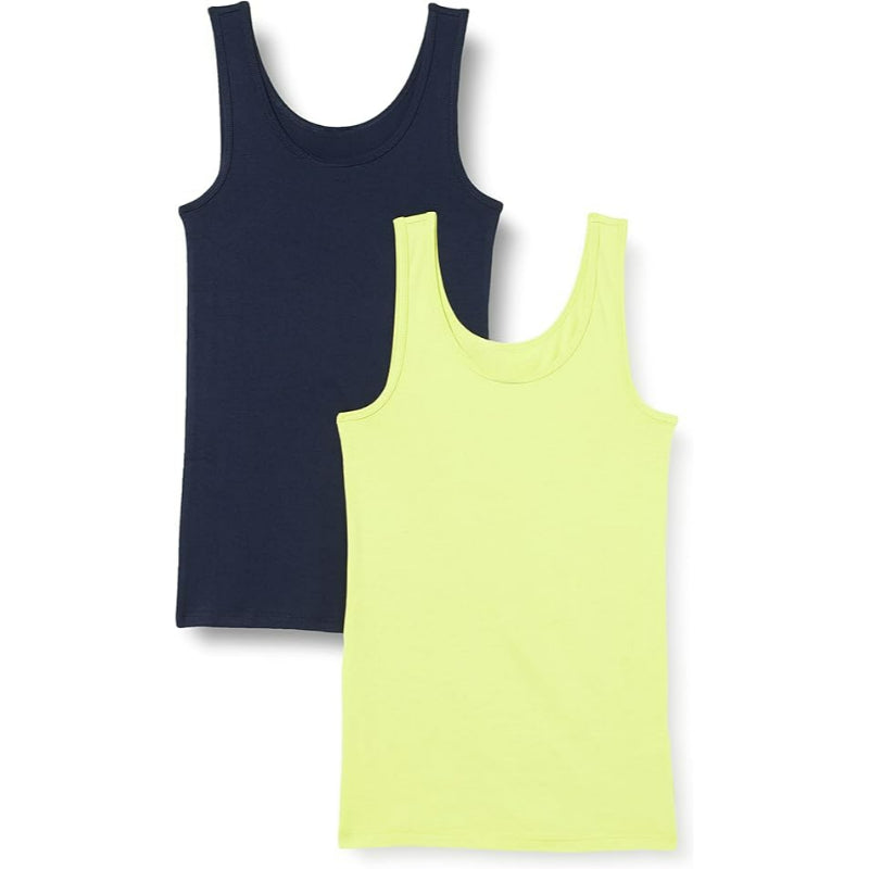 Set of 2 Slim Fit Tank Tops-Secret Slim Wear