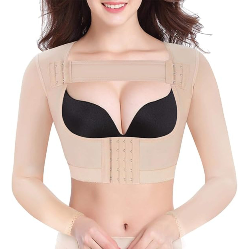Ergonomic Fit Posture Corrector With Front Closure and Flexible Design-Secret Slim Wear