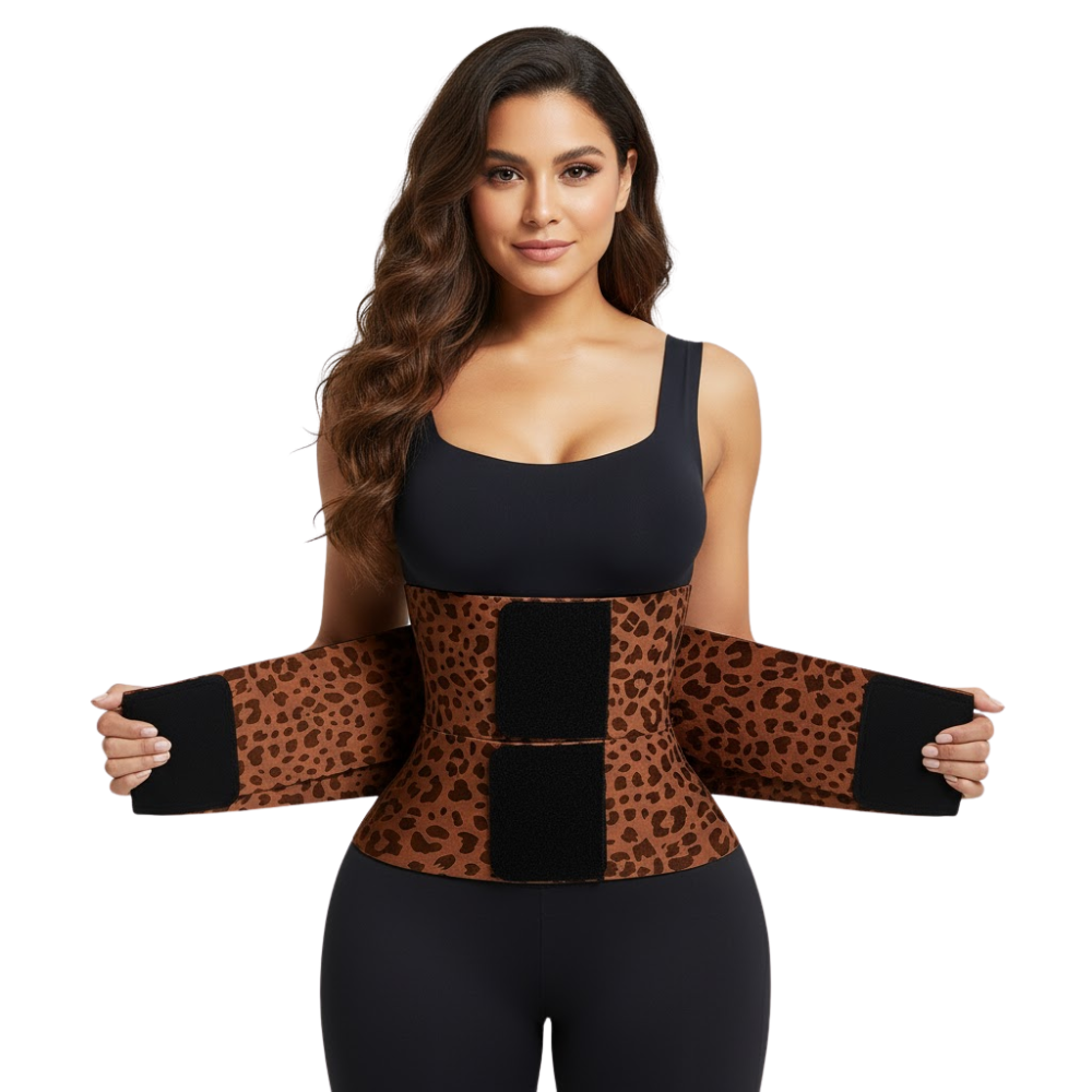 Adjustable Compression Trainer Belt with Triple Wrap for Daily Workouts